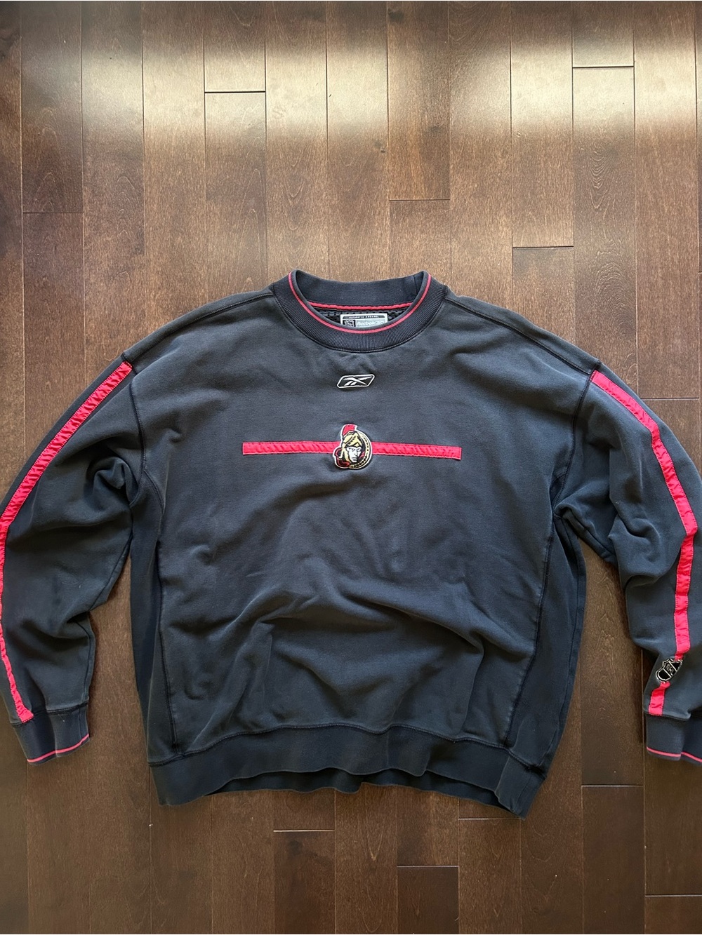 Vintage Ottawa Senators Reebok NHL Hockey Pullover Crewneck